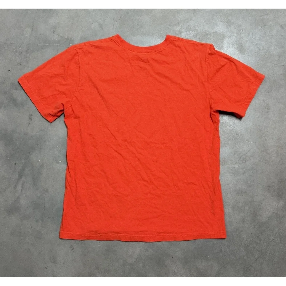 Nike Boise State University‎ Broncos Orange Cotton T-Shirt Men's Size Large